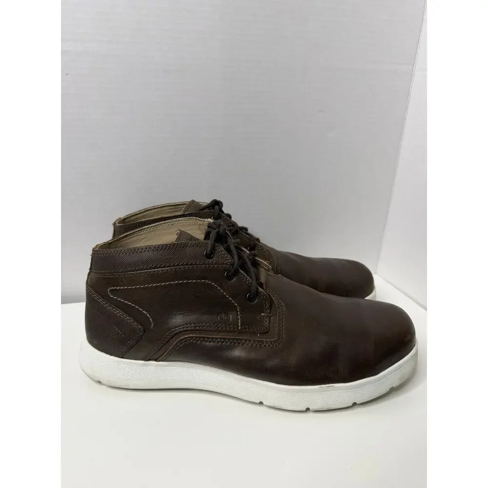 Red Wings Mens Cross LITE Chukka Leather Boots Safety Toe Work #6719 Brown 12